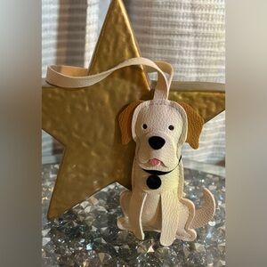 Cream Labrador Retriever Bag Charm / Keychain / Ornament